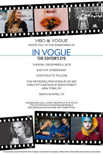 Vogue invite